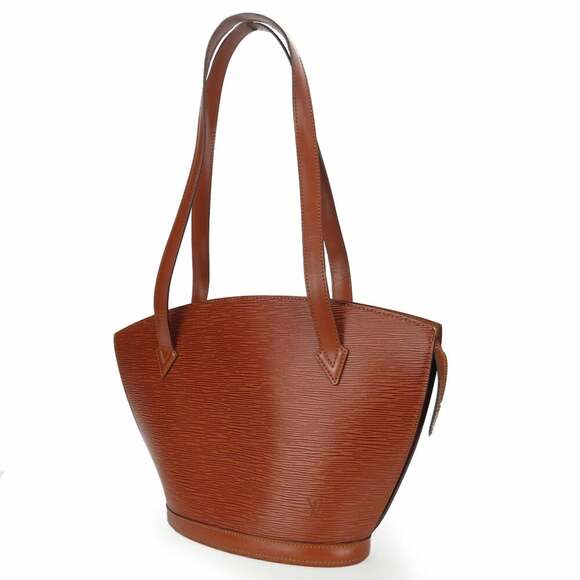 LOUIS VUITTON Brown Leather Tote Bag - Picture 2 of 11